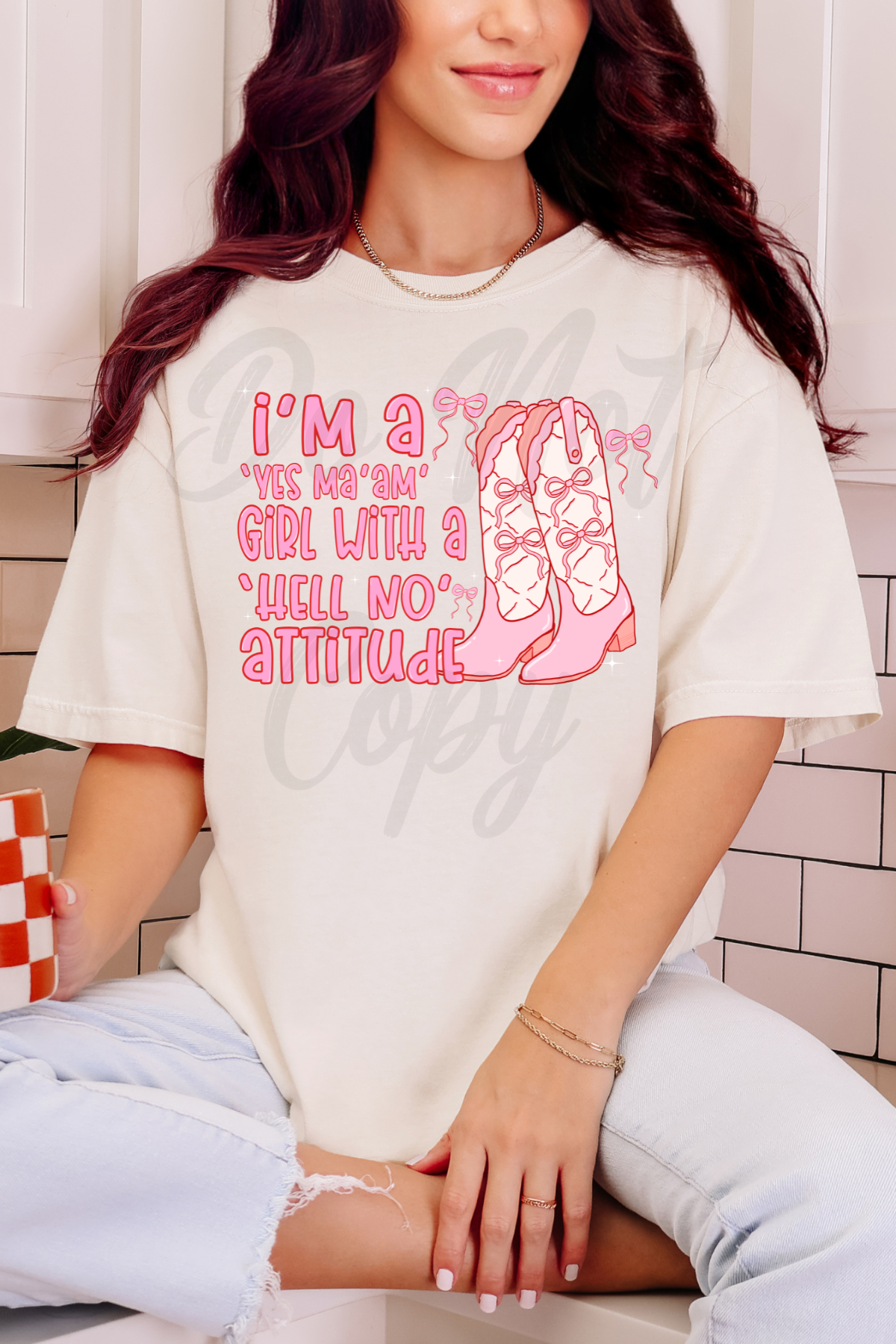 Hell No Attitude Tee or Sweatshirt