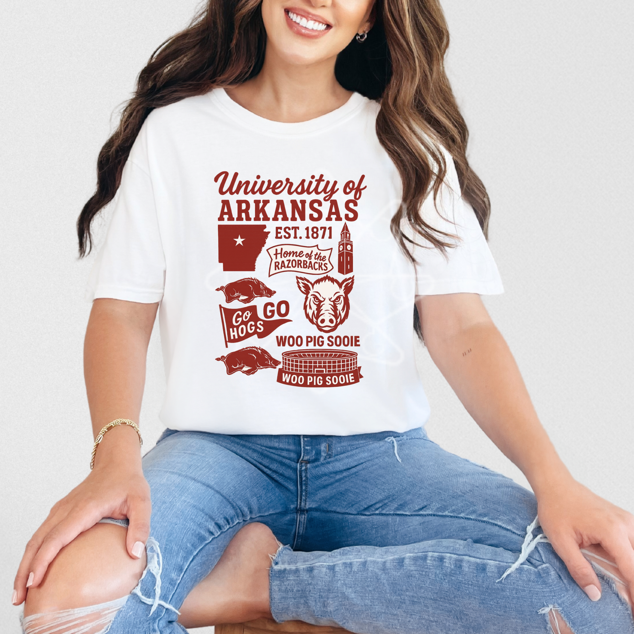 Home Of The Razorbacks Tee