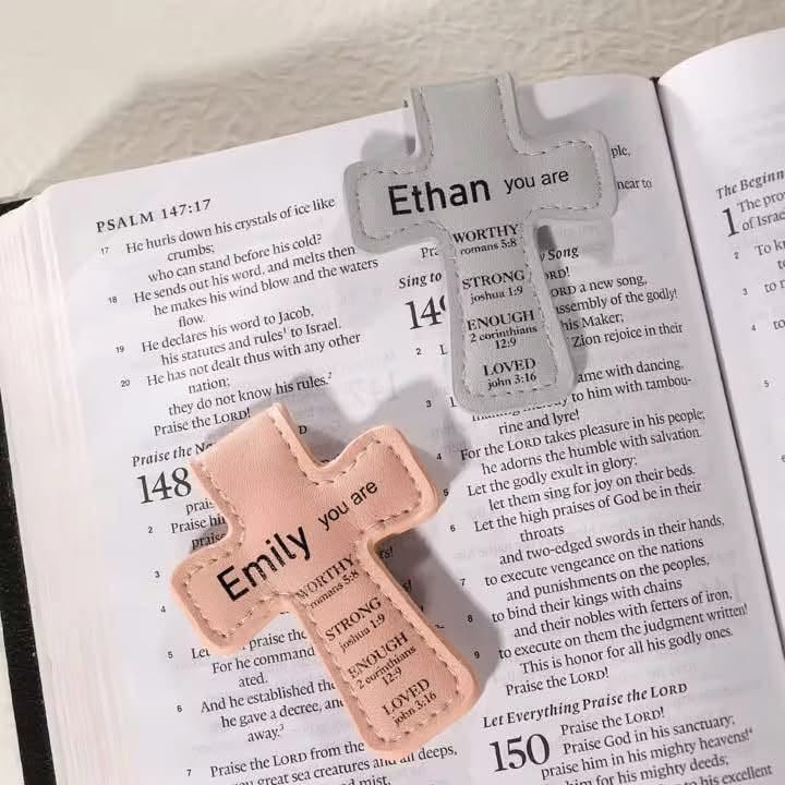 PREORDER Customizable Magnetic Cross Bookmarks