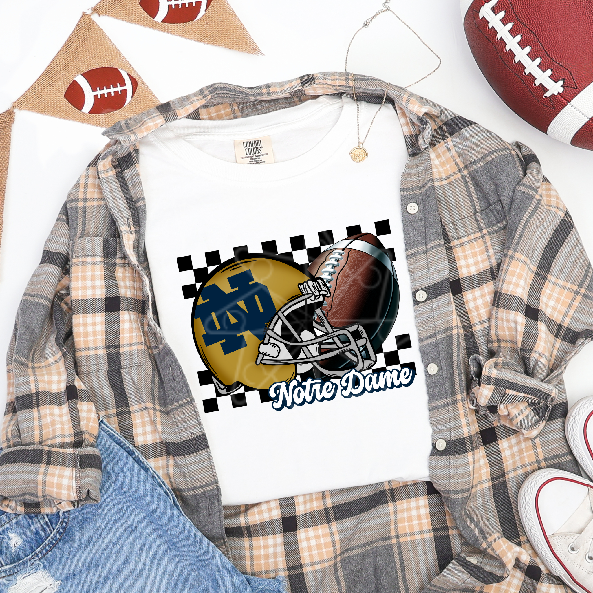 Notre Dame Football Tee