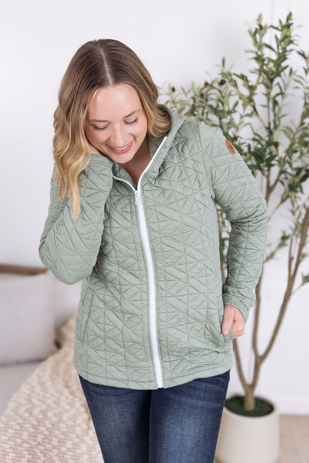 Fullzip Hoodie - Sage