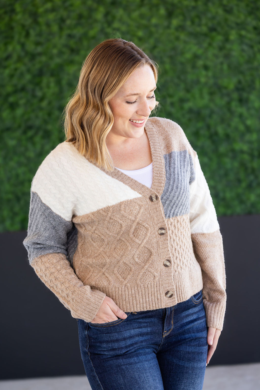 Colorblock Cozy Cardigan