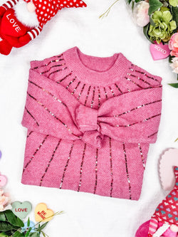 Sparkle Stripes Sweater