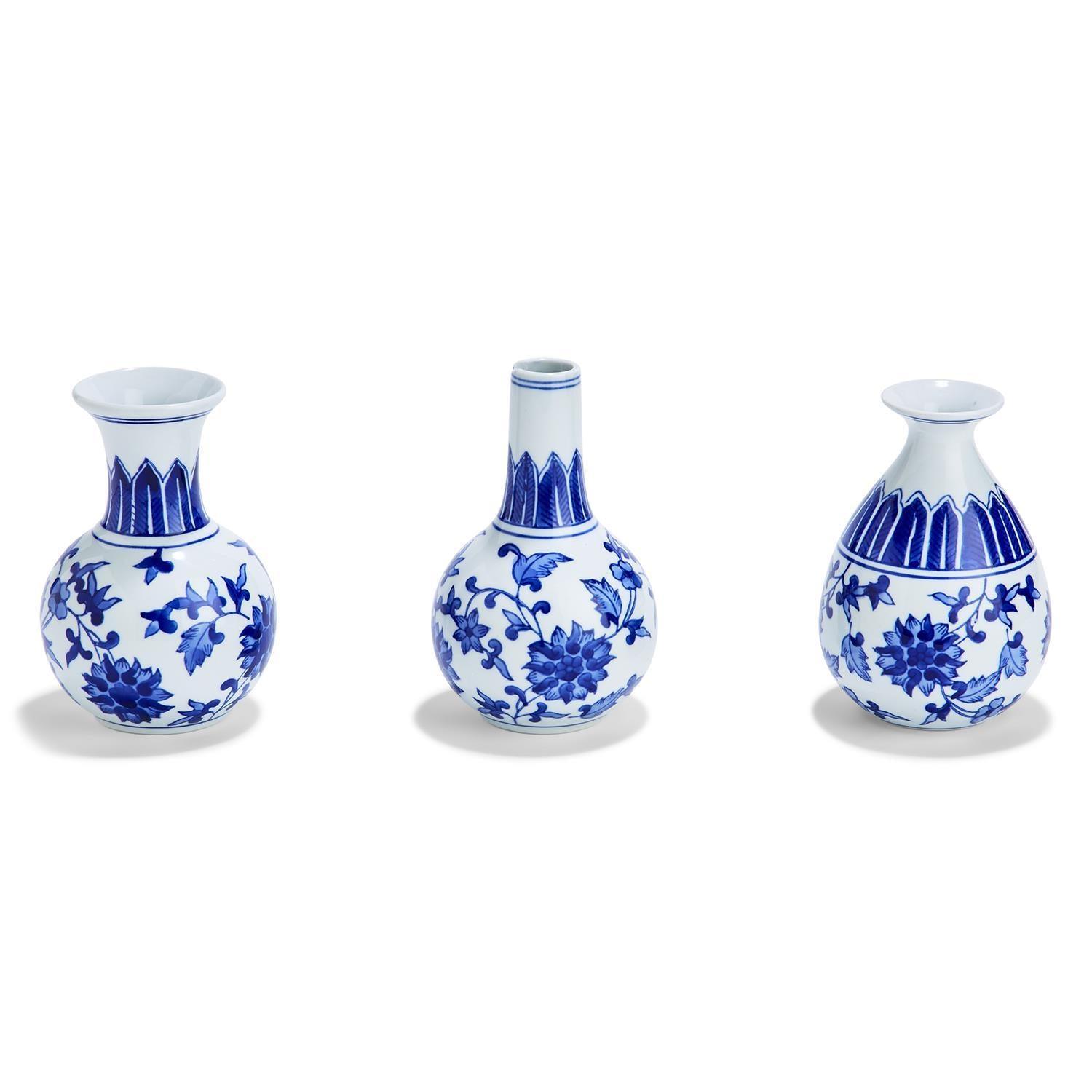 Blue Willow Vases