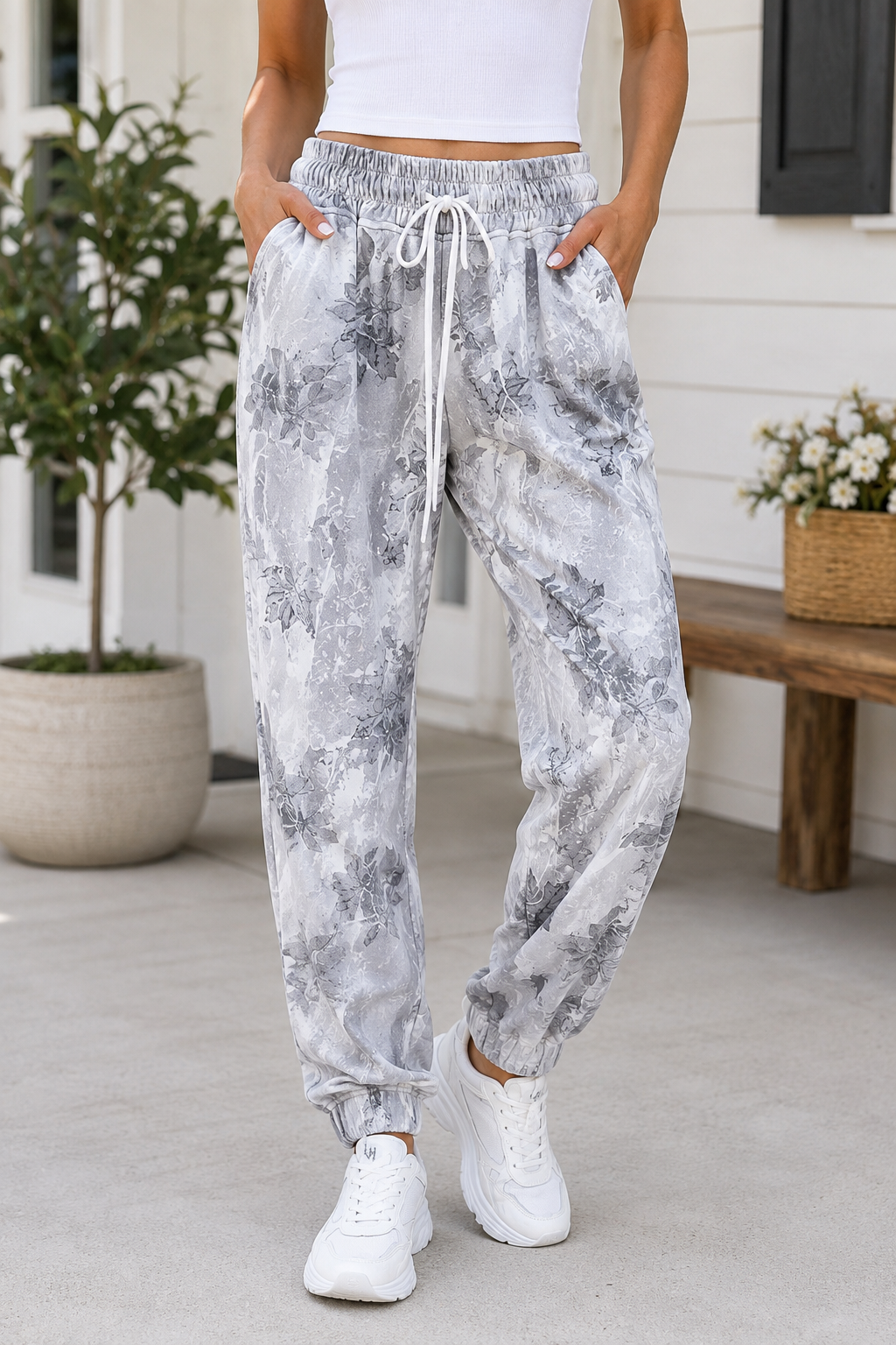 Grey Camo Joggers WTW