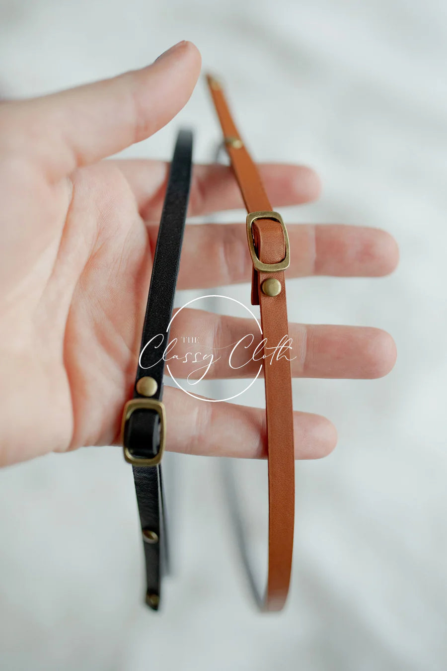 Wide Brim Hat w/ Belt - Black RTS