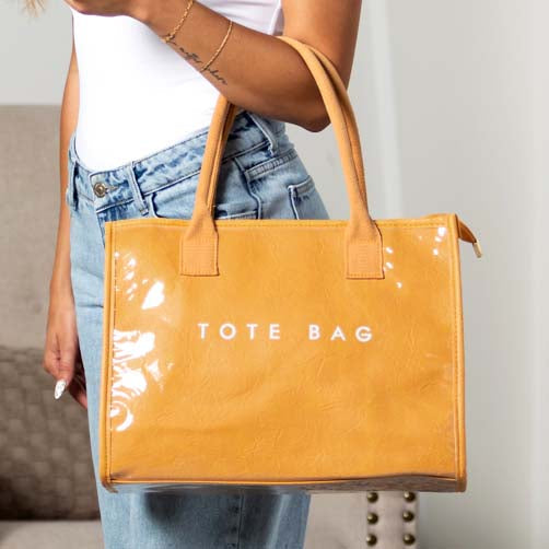 Kate Laminated City Tote