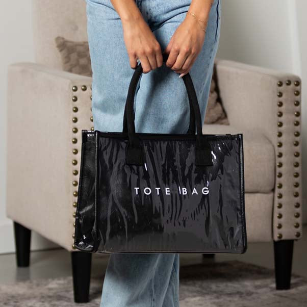 Kate Laminated City Tote