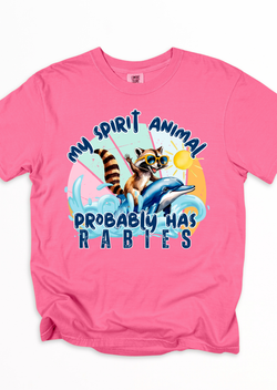 Rabid Spirit Animal Comfort Colors T-Shirt