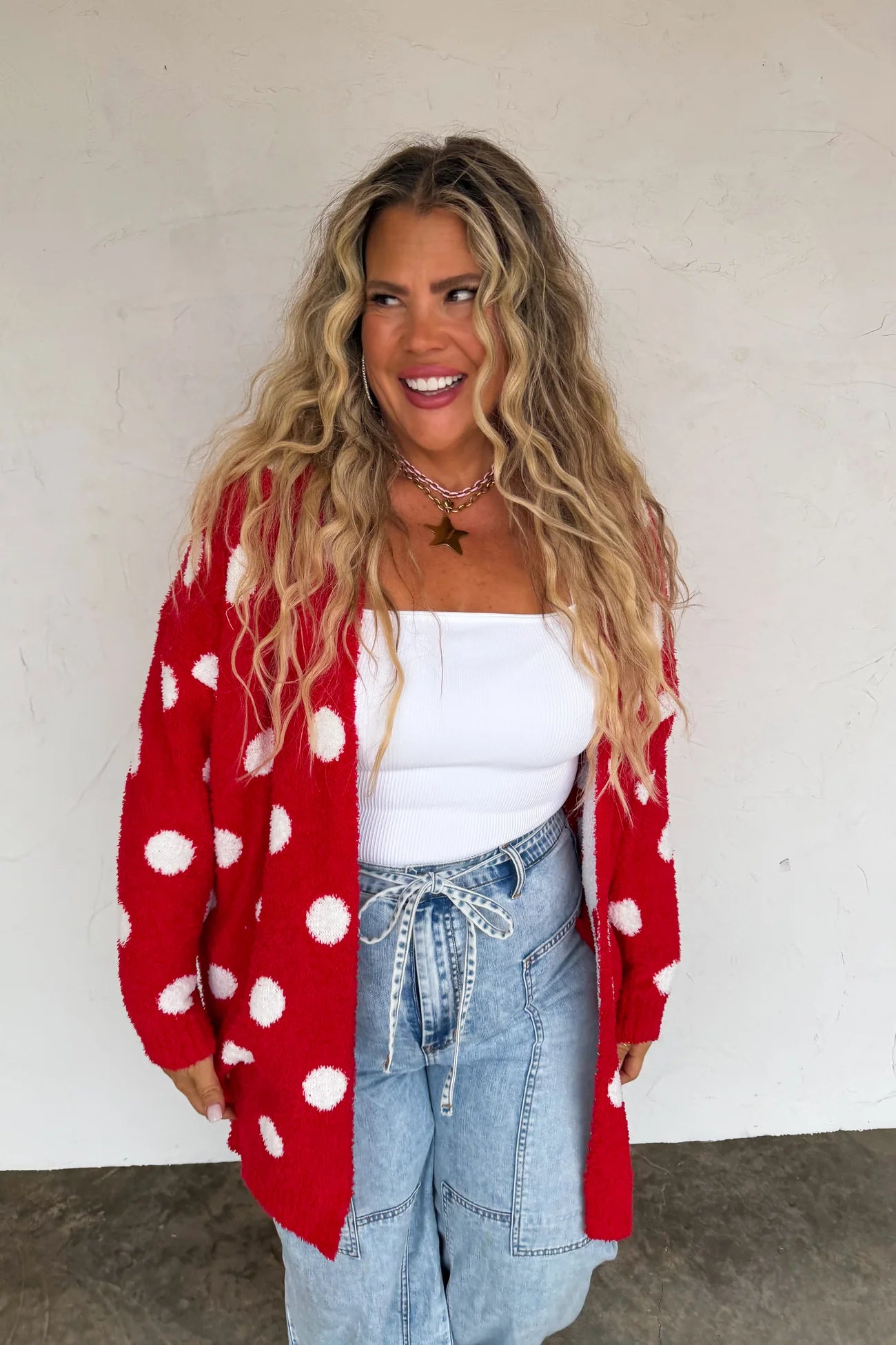 LOVE IS IN THE AIR CLOUD CARDIGAN~ RTS