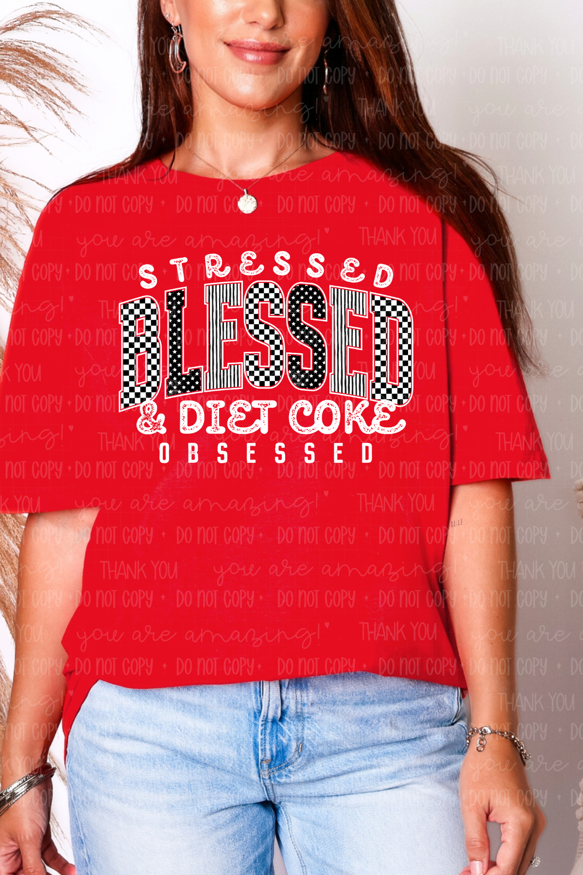 Stressed Blessed Obsessed DC Tee or Sweatshirt