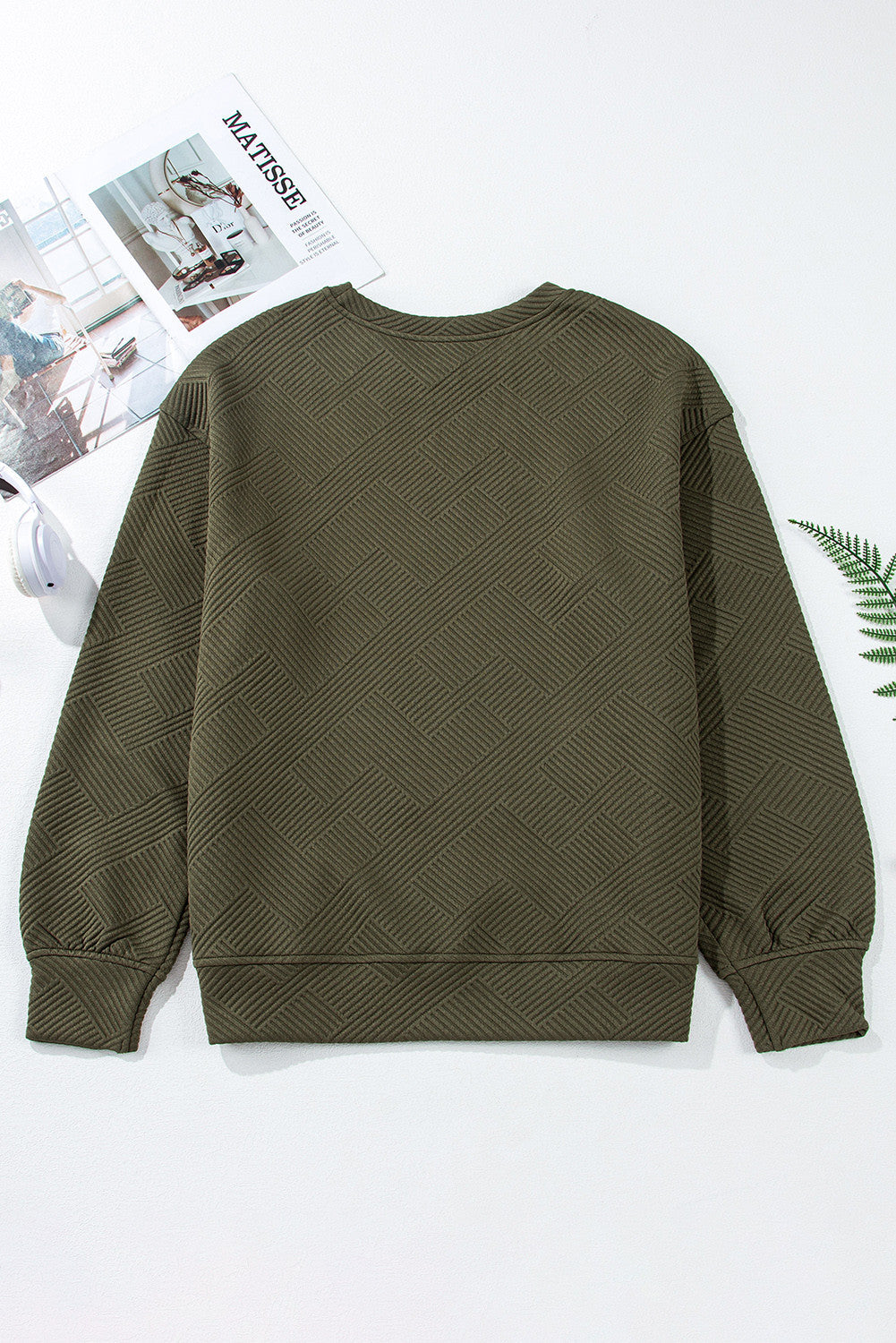 Textured Pocket Pullover WTW