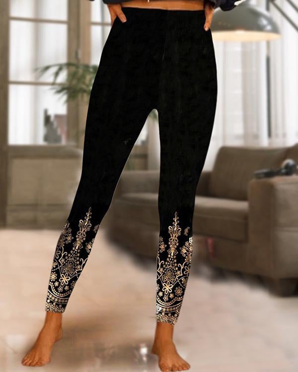 3D Print Leggings   – Unisex Digital Print