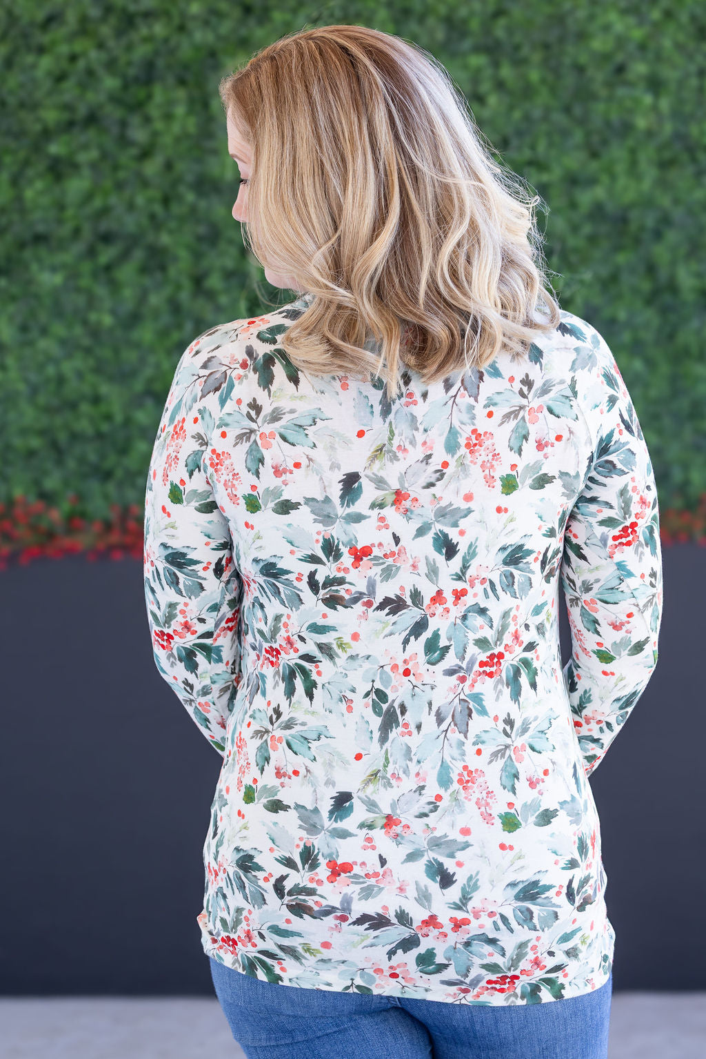 Blair Long Sleeve Top - Winter Berry