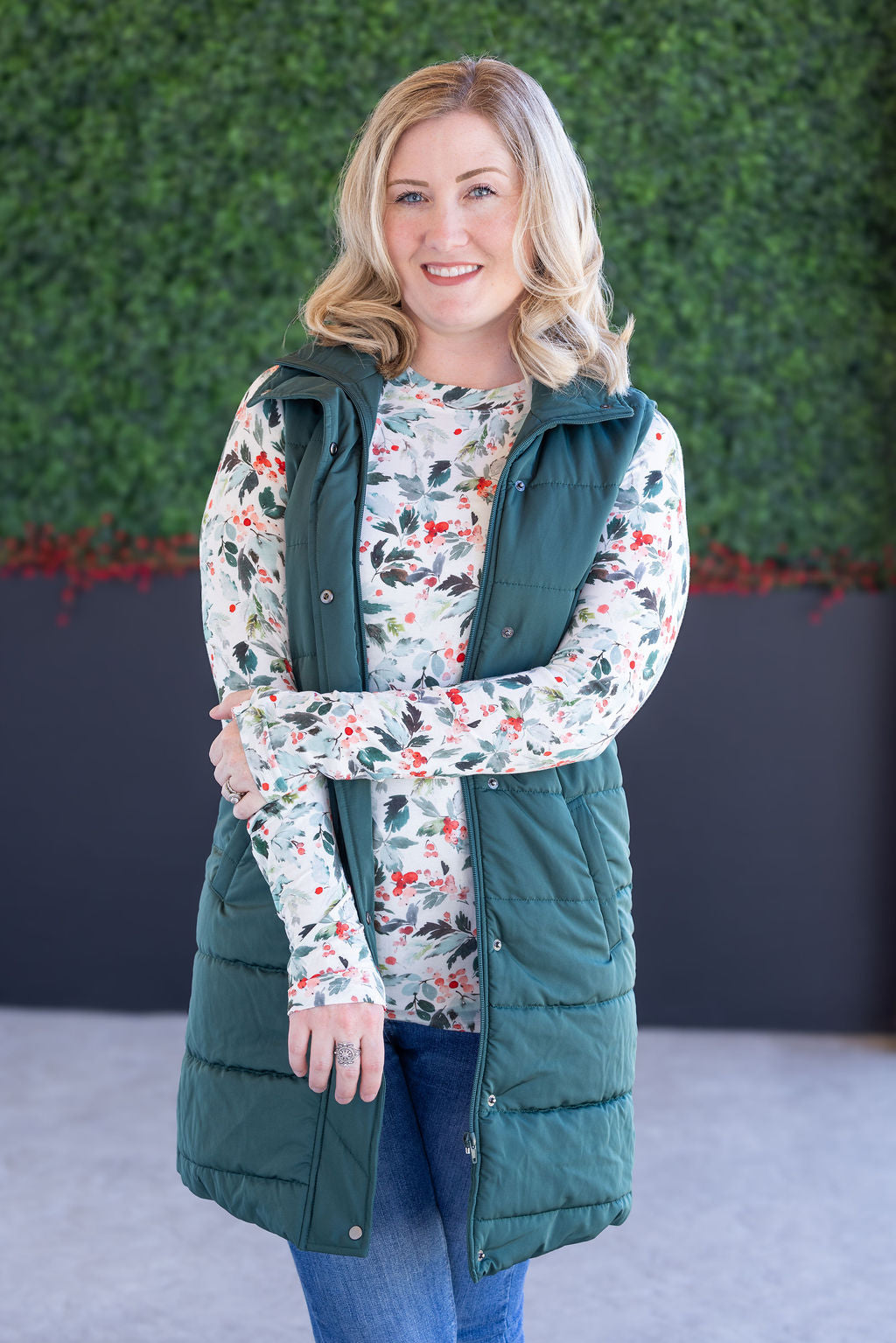 Blair Long Sleeve Top - Winter Berry