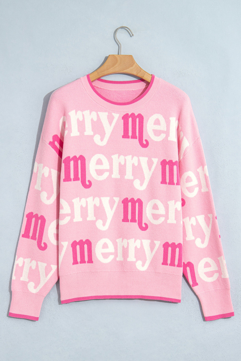 Pink Merry Knit Sweater WTW
