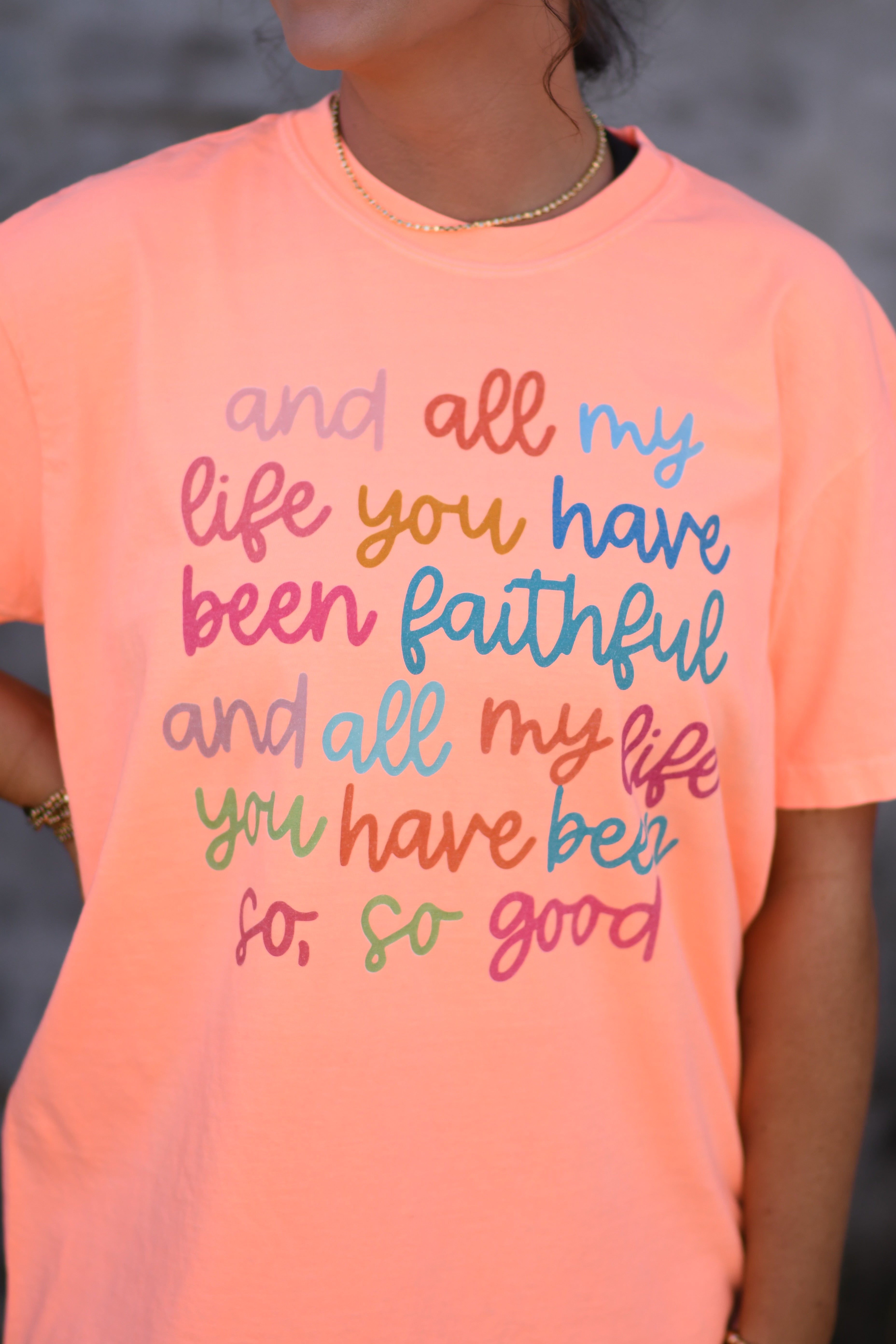 And All My Life You Have Been Faithful Tee