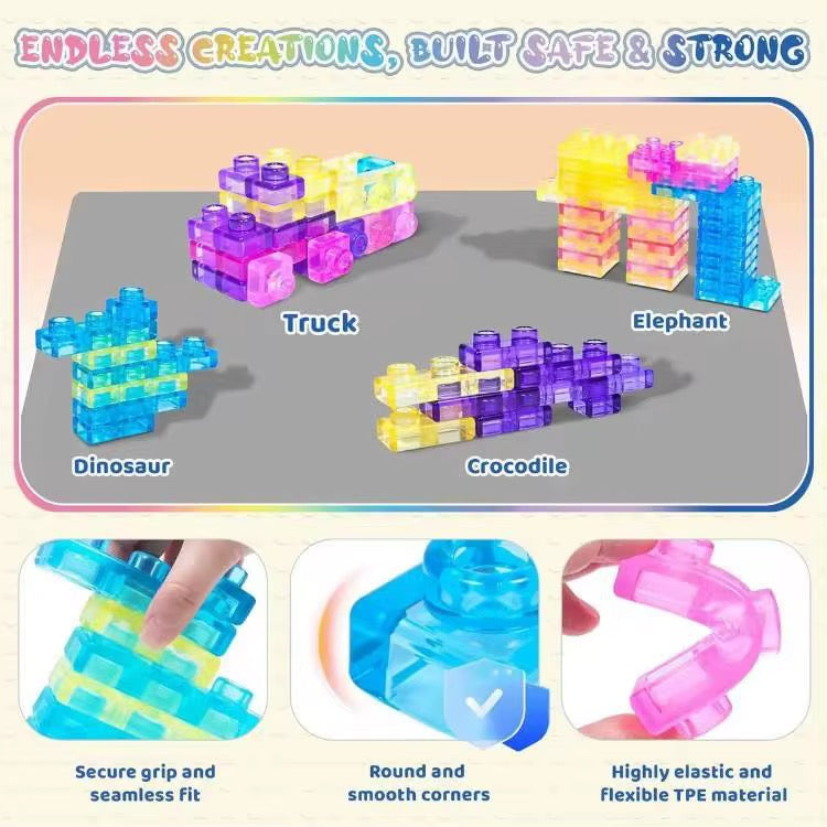 Preorder Gummy Block Sets Squishy *MID AUGUST*