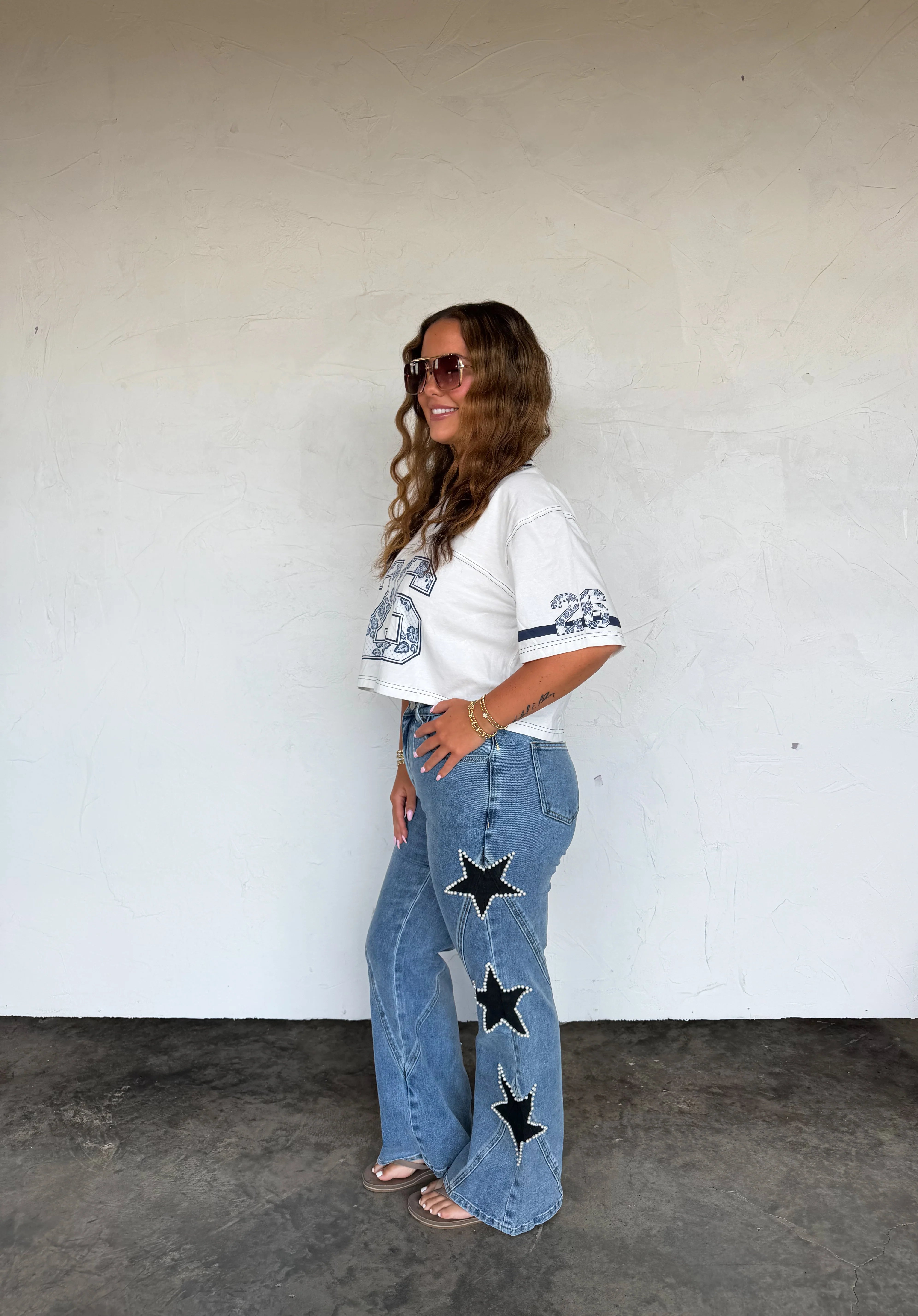 PREORDER- SIDELINE STAR JEANS