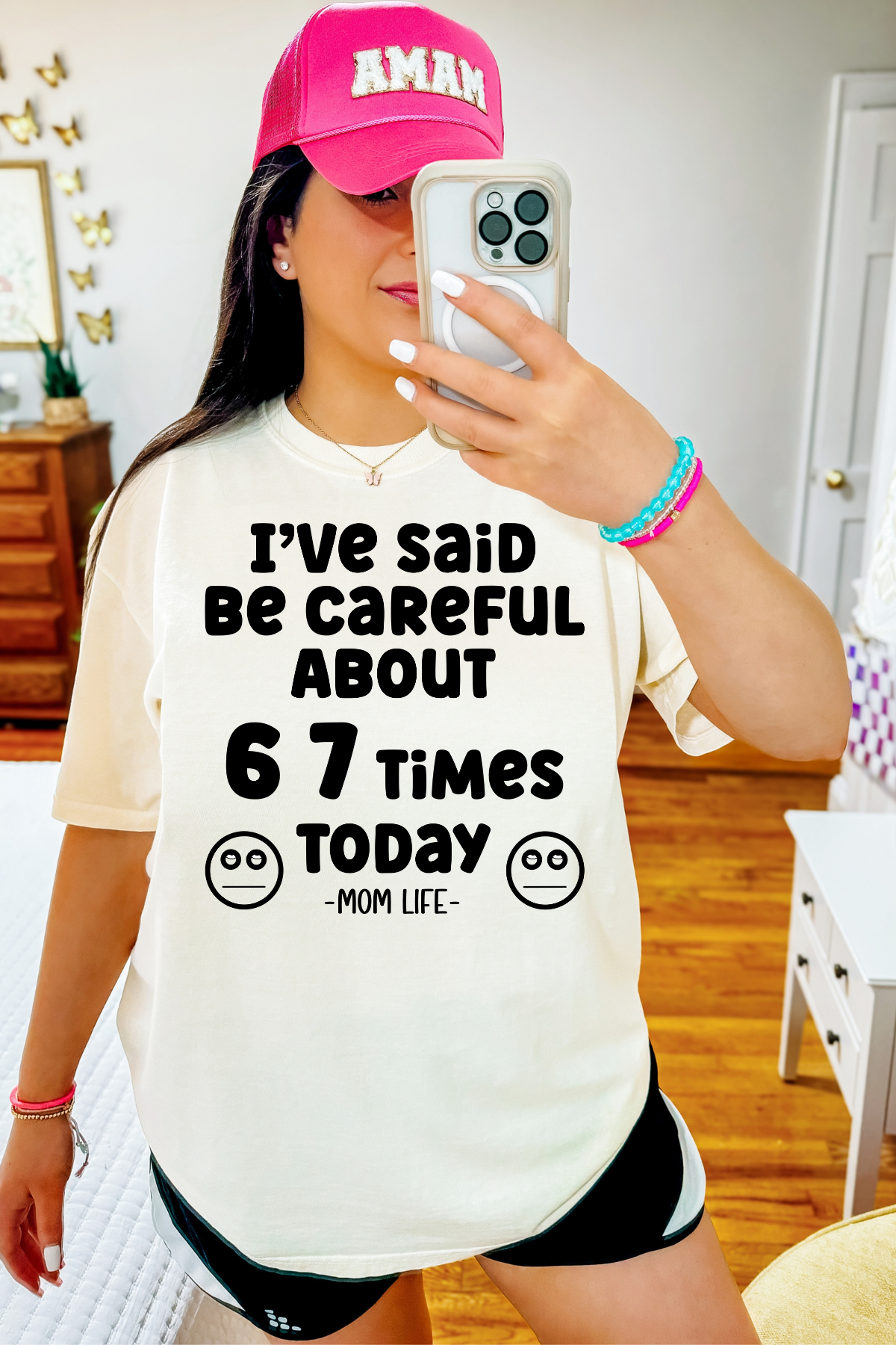 6 7 Times #momlife Tee or Sweatshirt