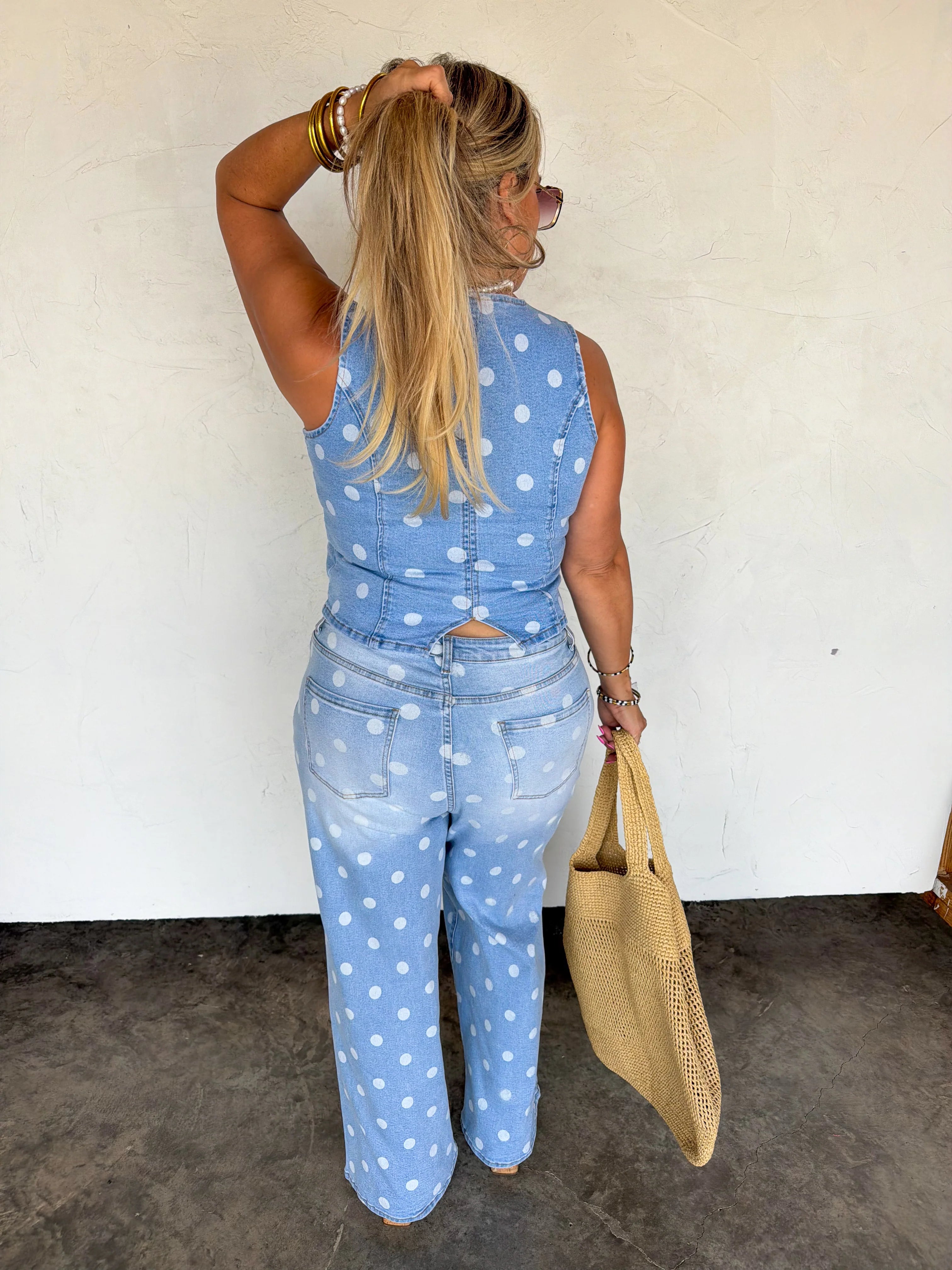 PREORDER- SPRINKLE ME DENIM VEST