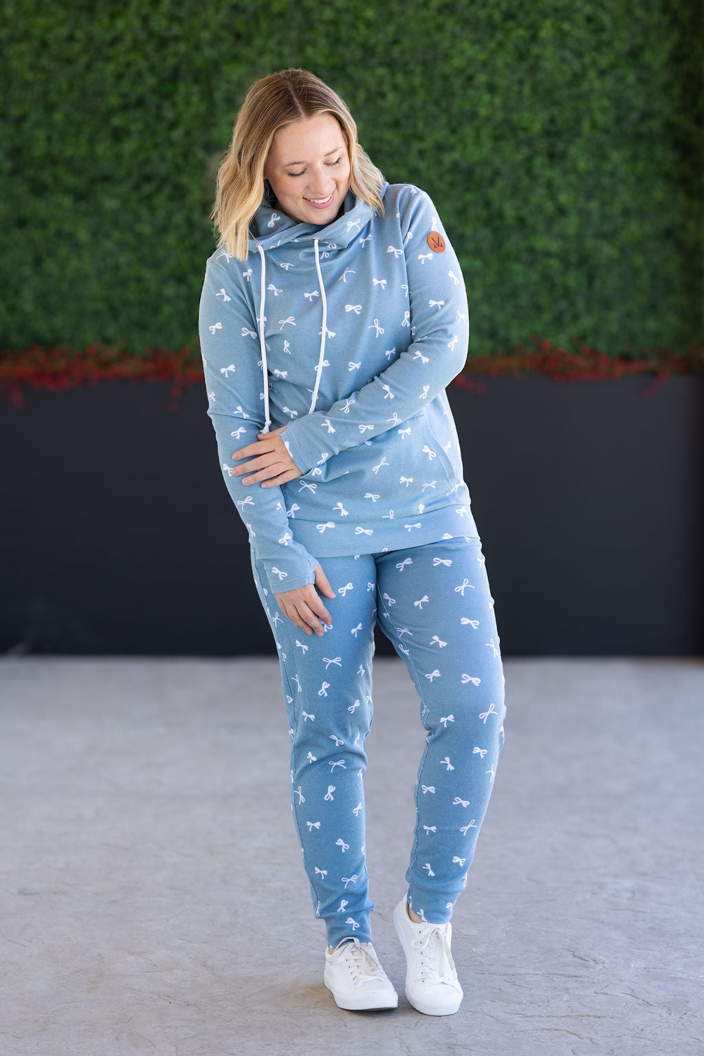 Classic Joggers - Teal Ribbons