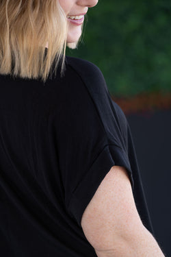 Sierra Pocket Top - Black