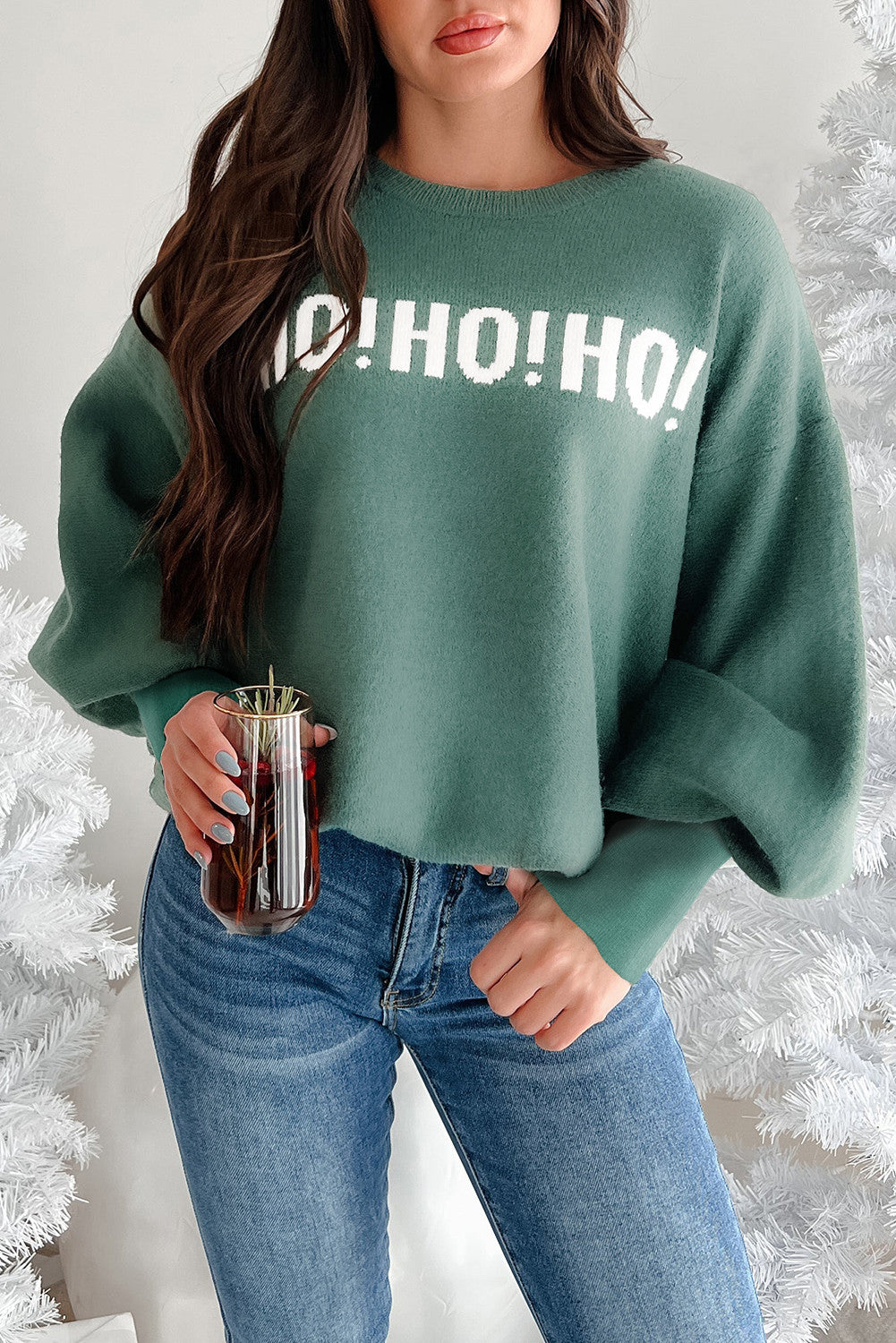 Ho Ho Ho Merry Loose Sweater WTW