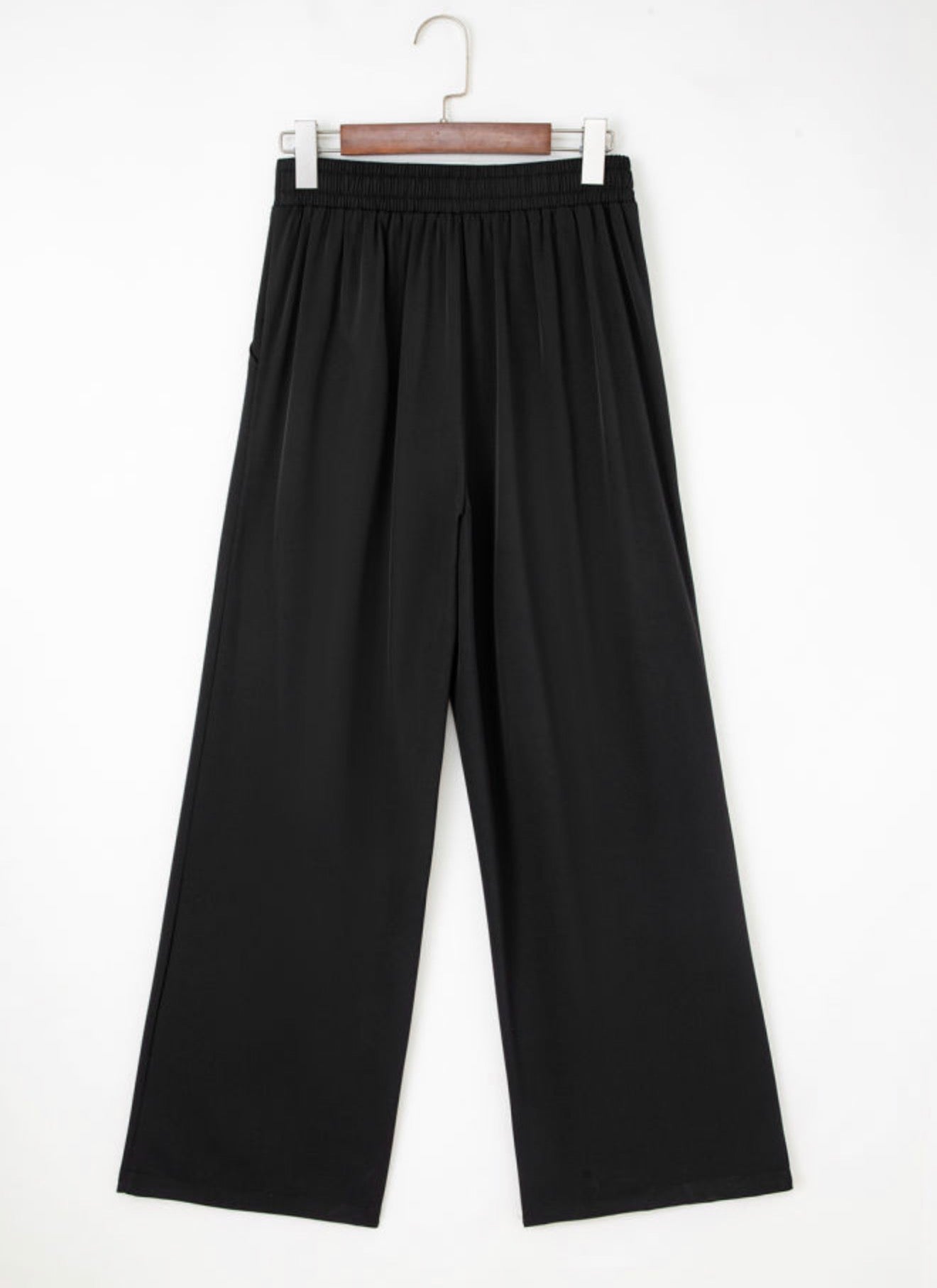 Pleated Pull On High Elastic Pants WTW