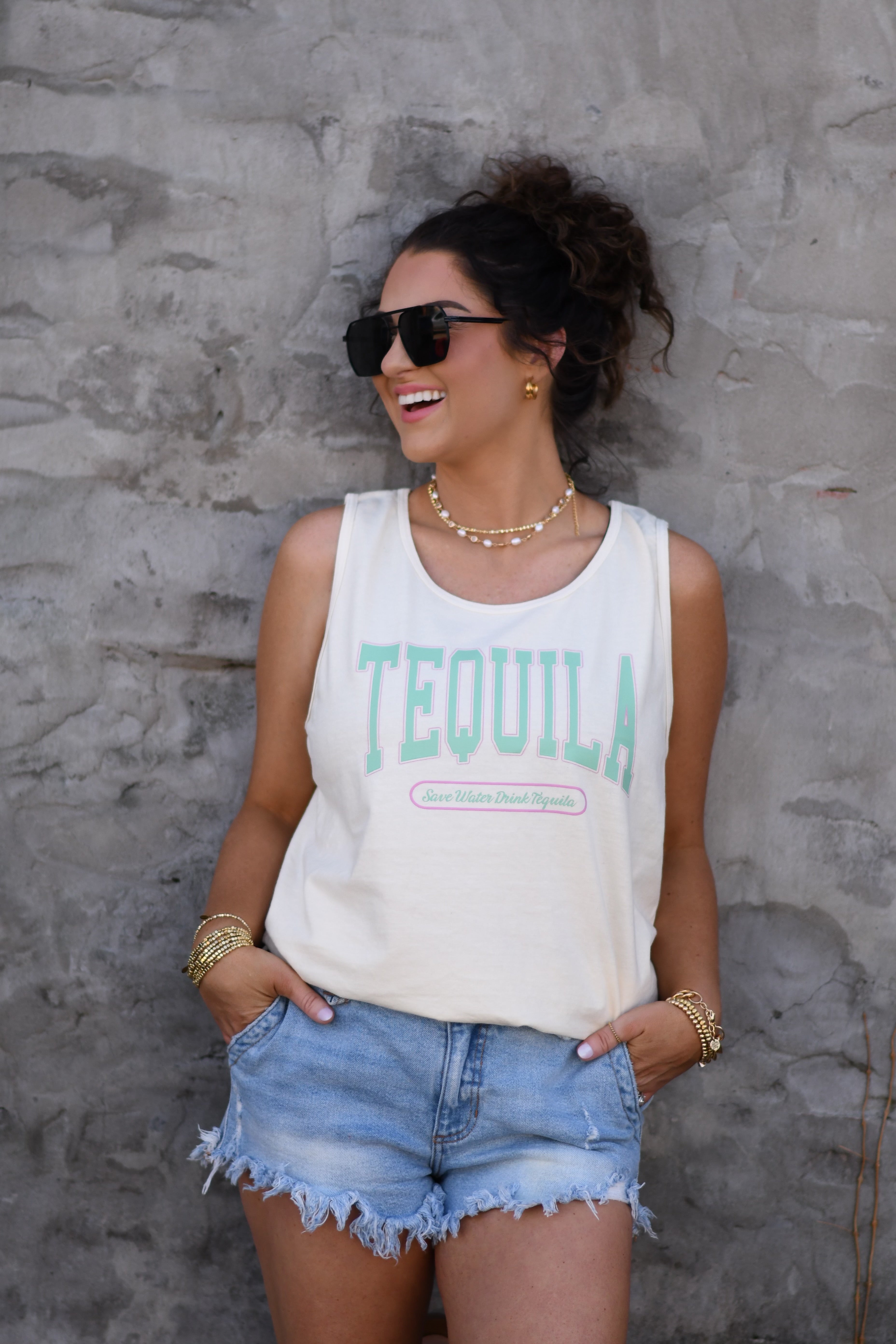 Save Water Drink Tequila Tank/Tee