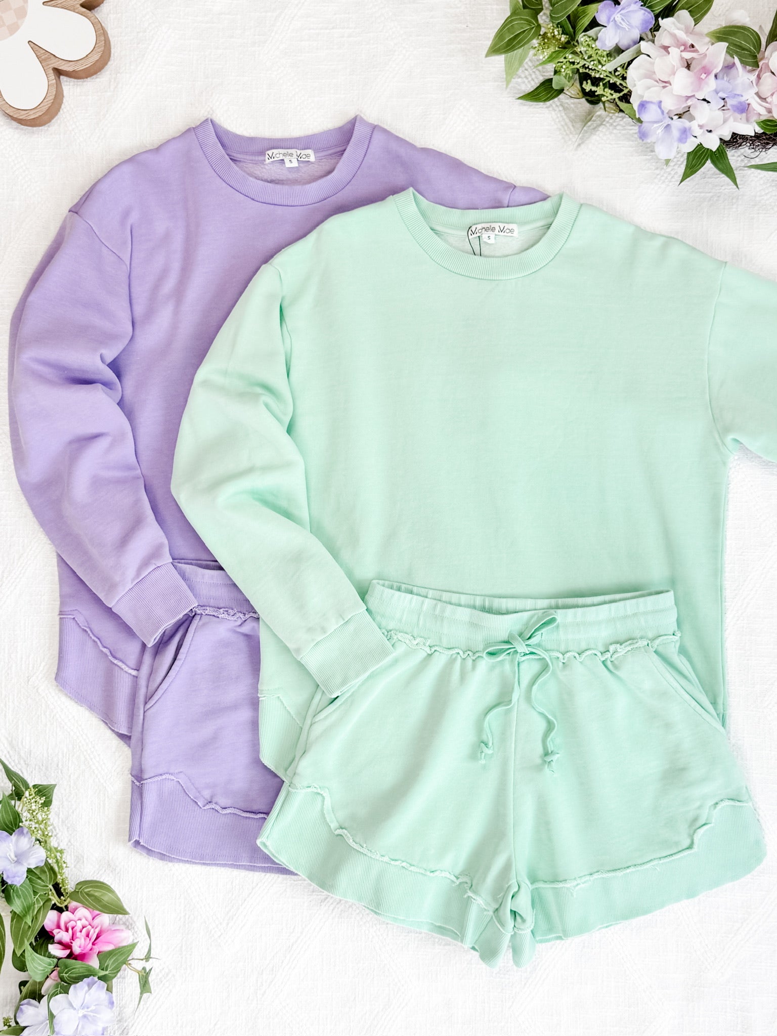 Vintage Wash Pullover - Lavender