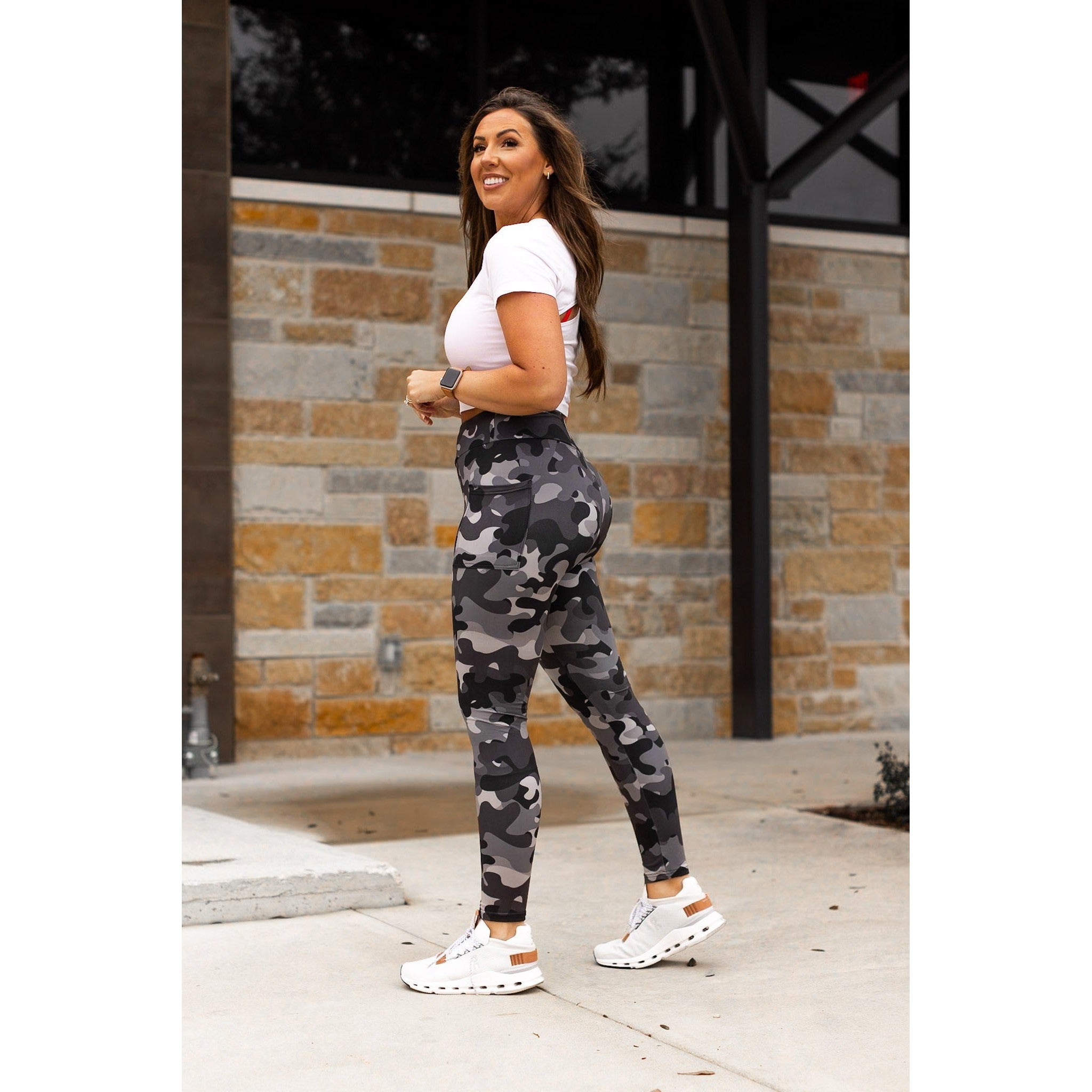 RTS Charlie Camo FULL Length Leggings  - Luxe Leggings