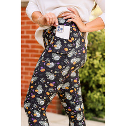Ready to Ship | Halloween Gnomes Full Length Leggings *