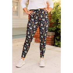 Ready to Ship | Halloween Gnomes Full Length Leggings *