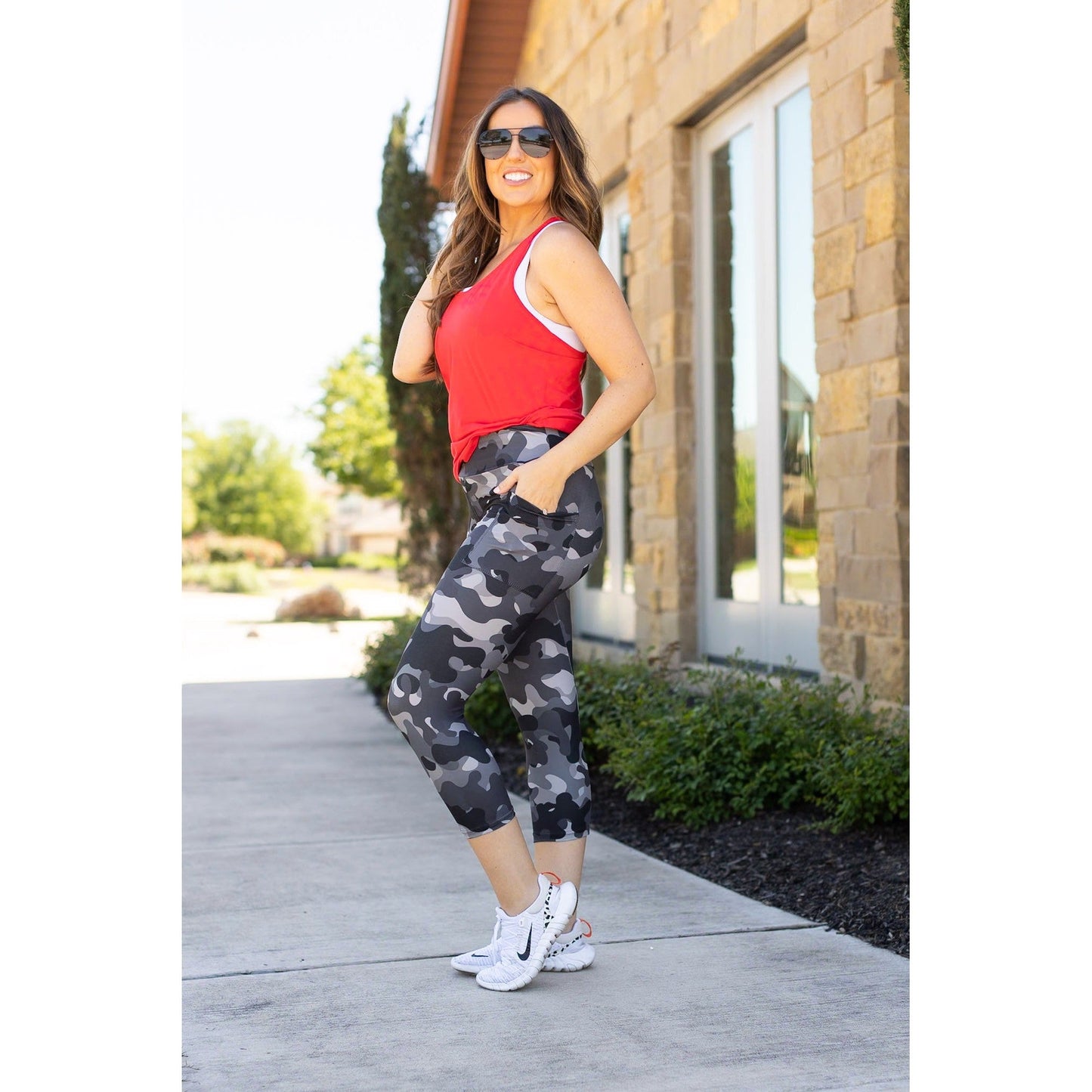 Ready to Ship | Charlie Camo CAPRI's  - Luxe Leggings