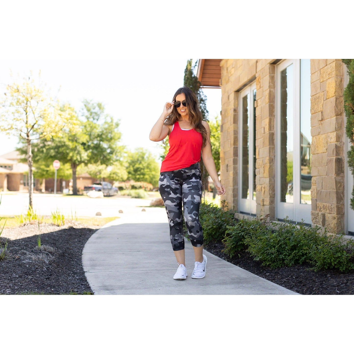 Ready to Ship | Charlie Camo CAPRI's  - Luxe Leggings