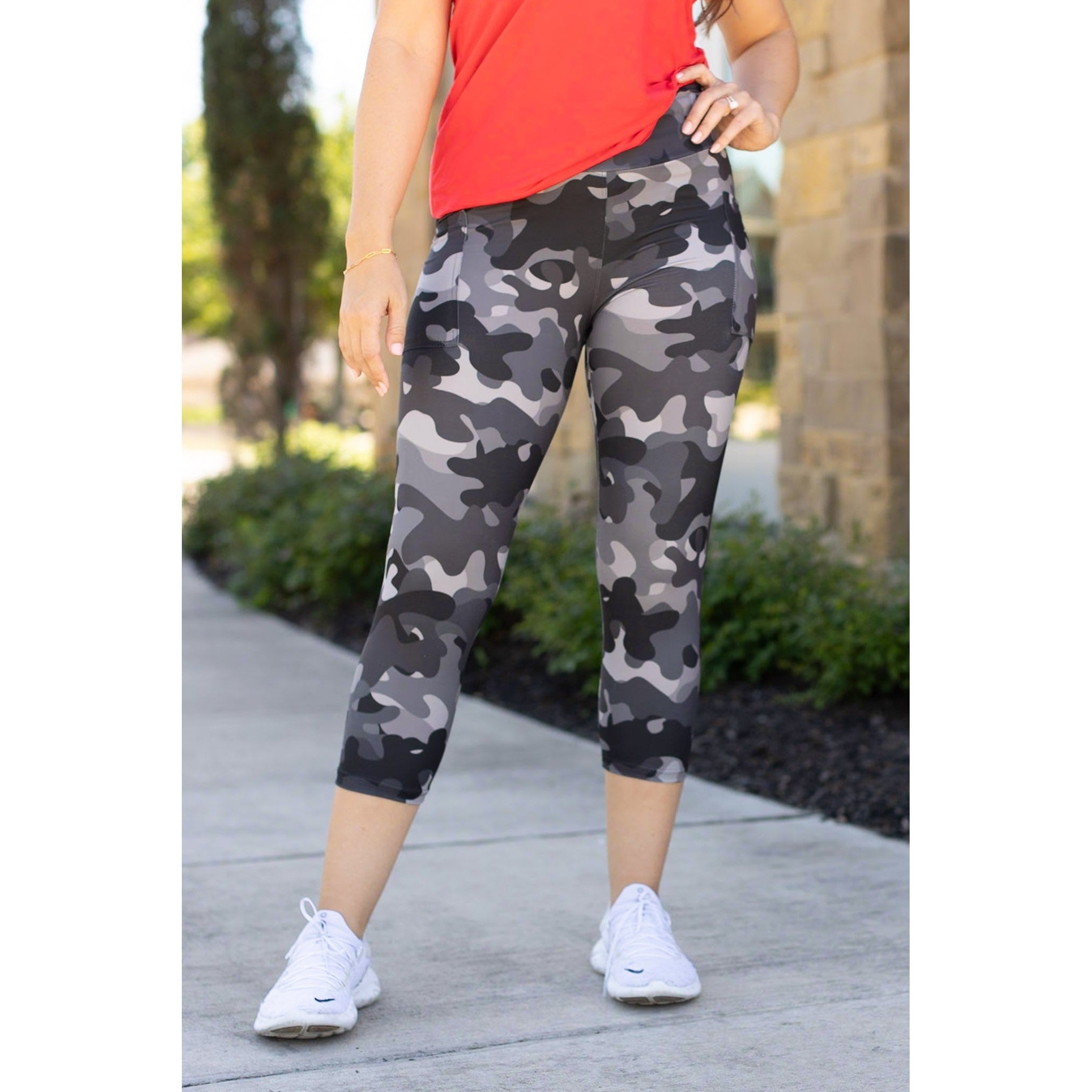 Ready to Ship | Charlie Camo CAPRI's  - Luxe Leggings