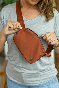 Bum Bag - Rust | Women's orange Fanny Pack 