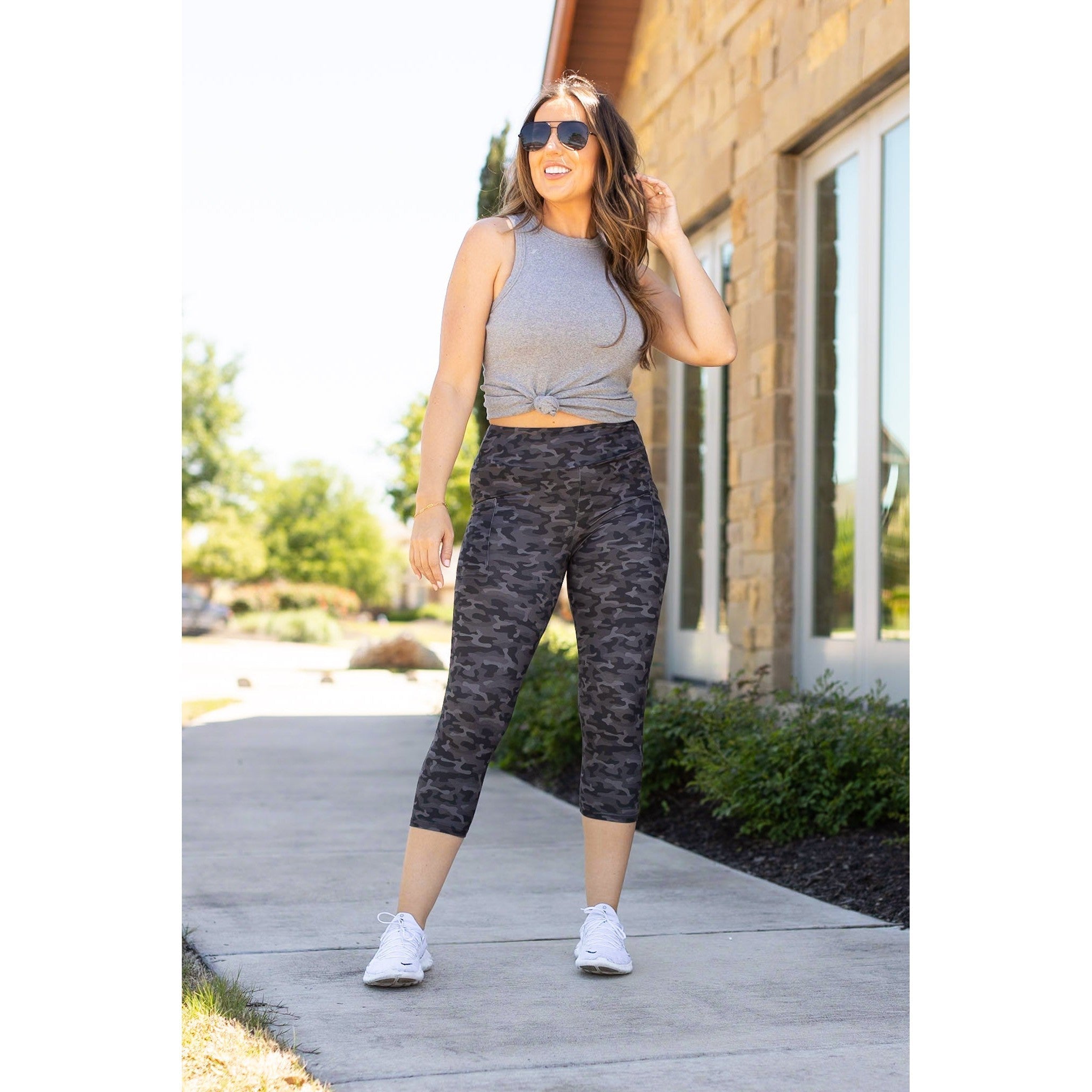 Ready to Ship | MAVERICK Camo CAPRI's  - Luxe Leggings