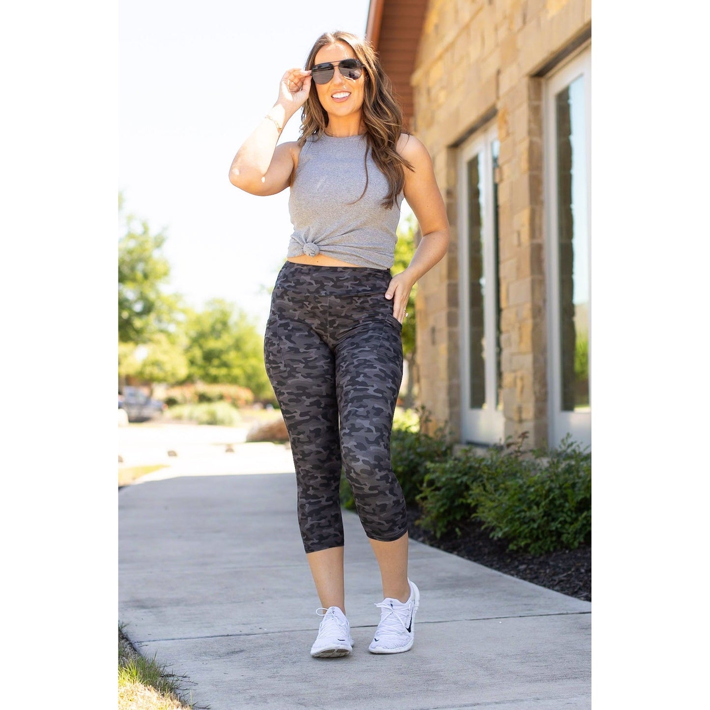 Ready to Ship | MAVERICK Camo CAPRI's  - Luxe Leggings