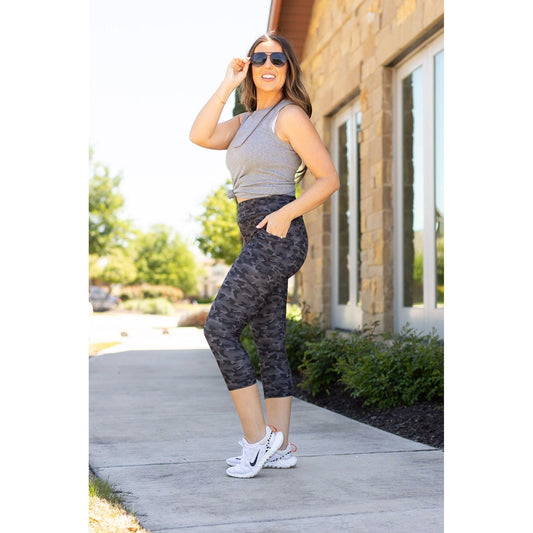 Ready to Ship | MAVERICK Camo CAPRI's  - Luxe Leggings