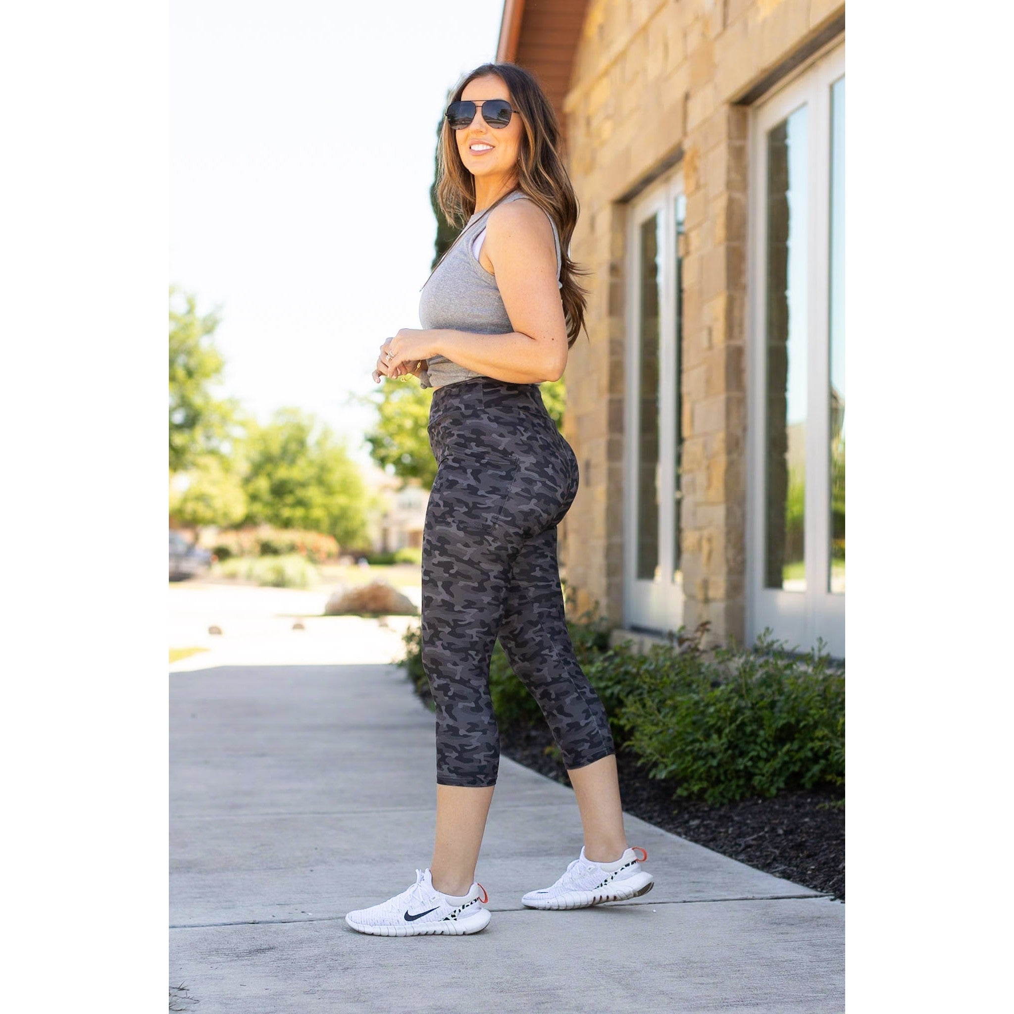 Ready to Ship | MAVERICK Camo CAPRI's  - Luxe Leggings