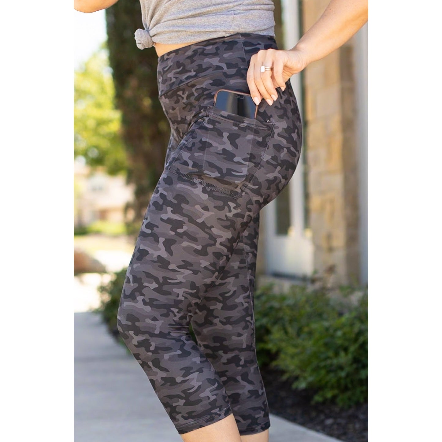 Ready to Ship | MAVERICK Camo CAPRI's  - Luxe Leggings