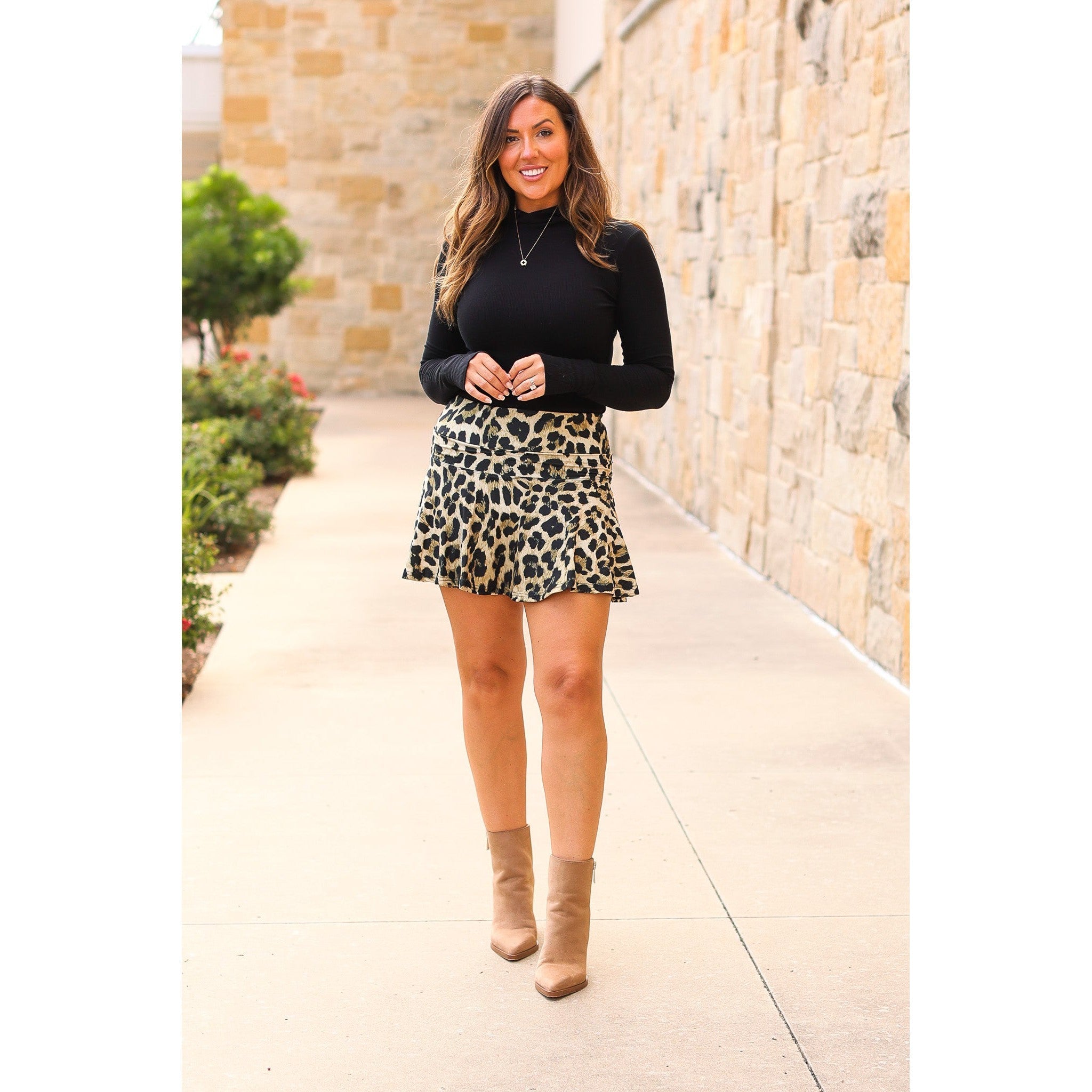 Ready to Ship | The Kylie Leopard Skort - Round 4