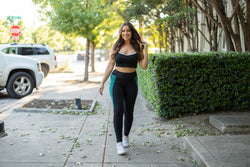PreOrder | The Gracie- Green Panel Full Length Leggings Round 2