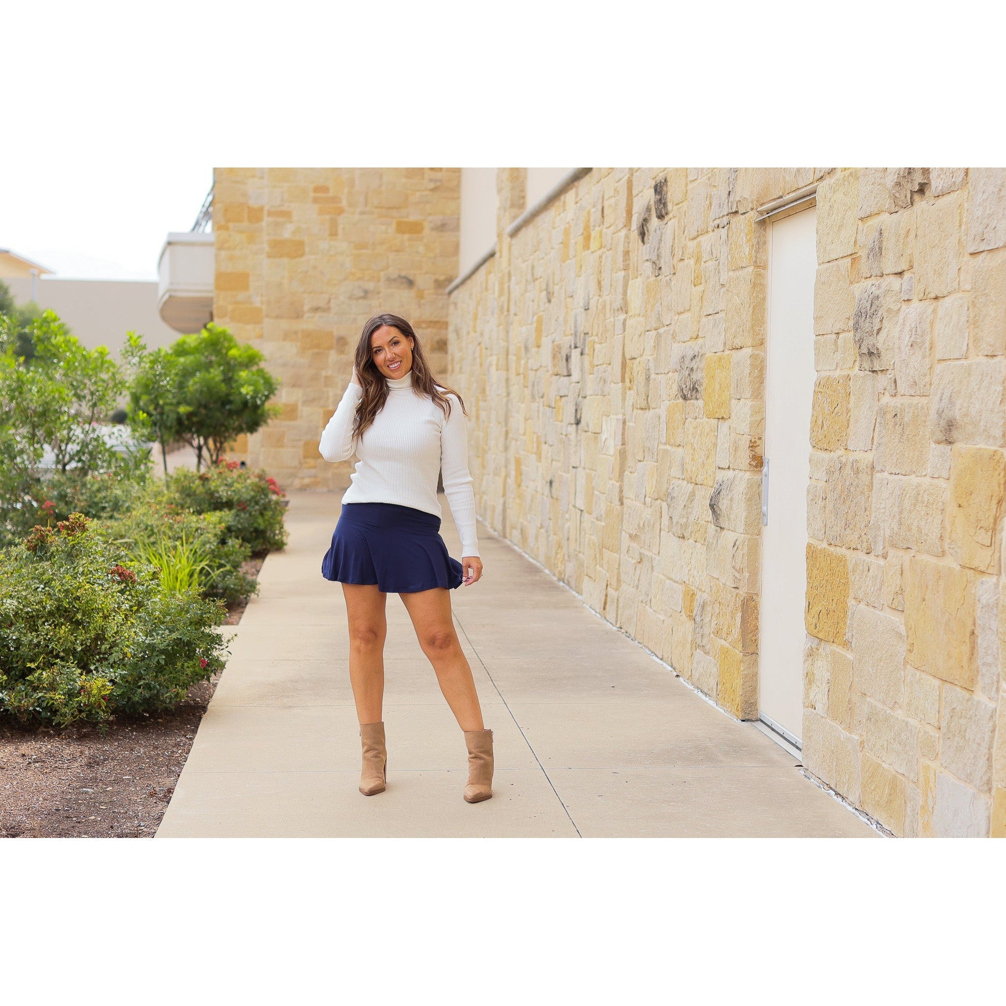 Ready to Ship | The Josie Navy Skort