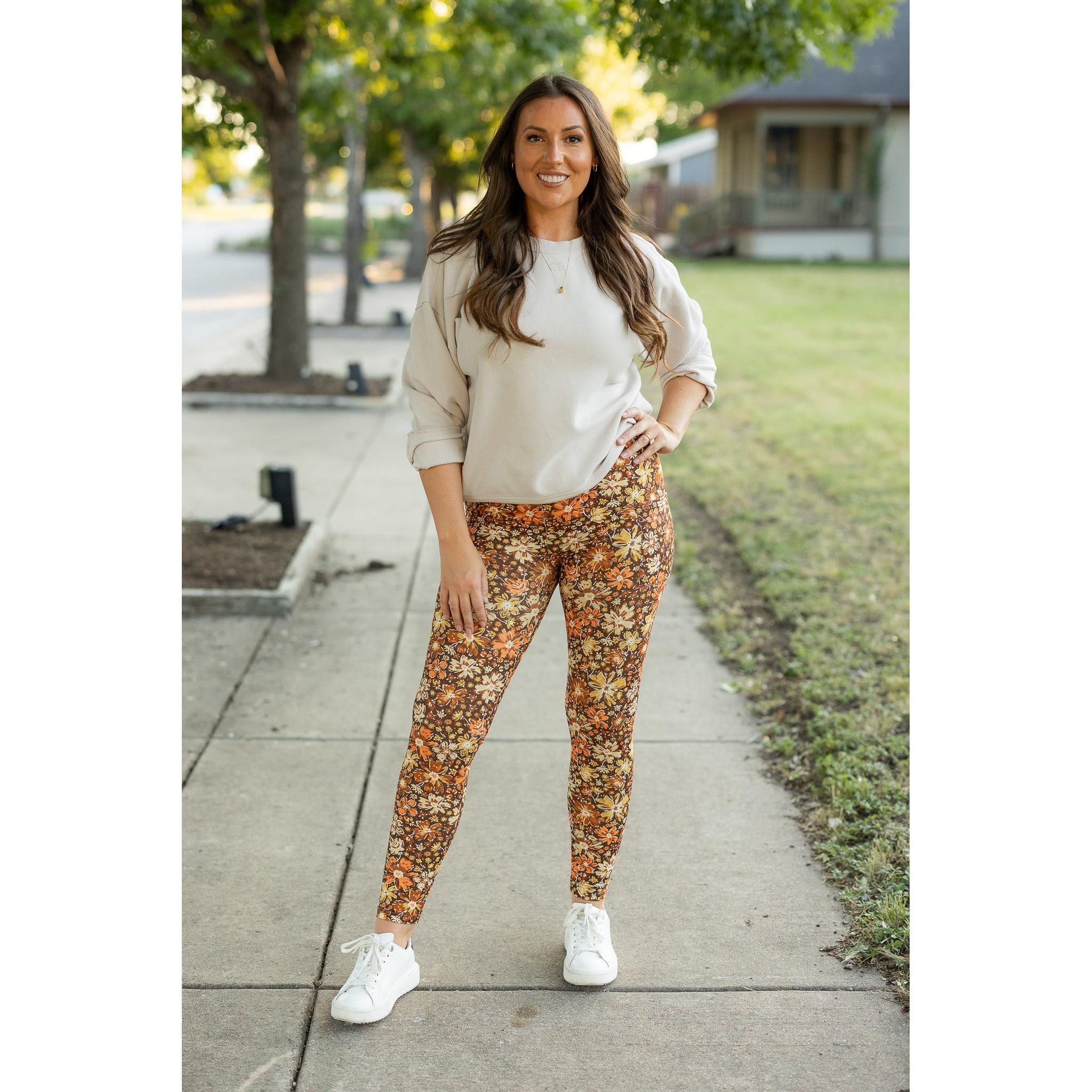 PreOrder |  The Autumn - Fall Leaves Leggings