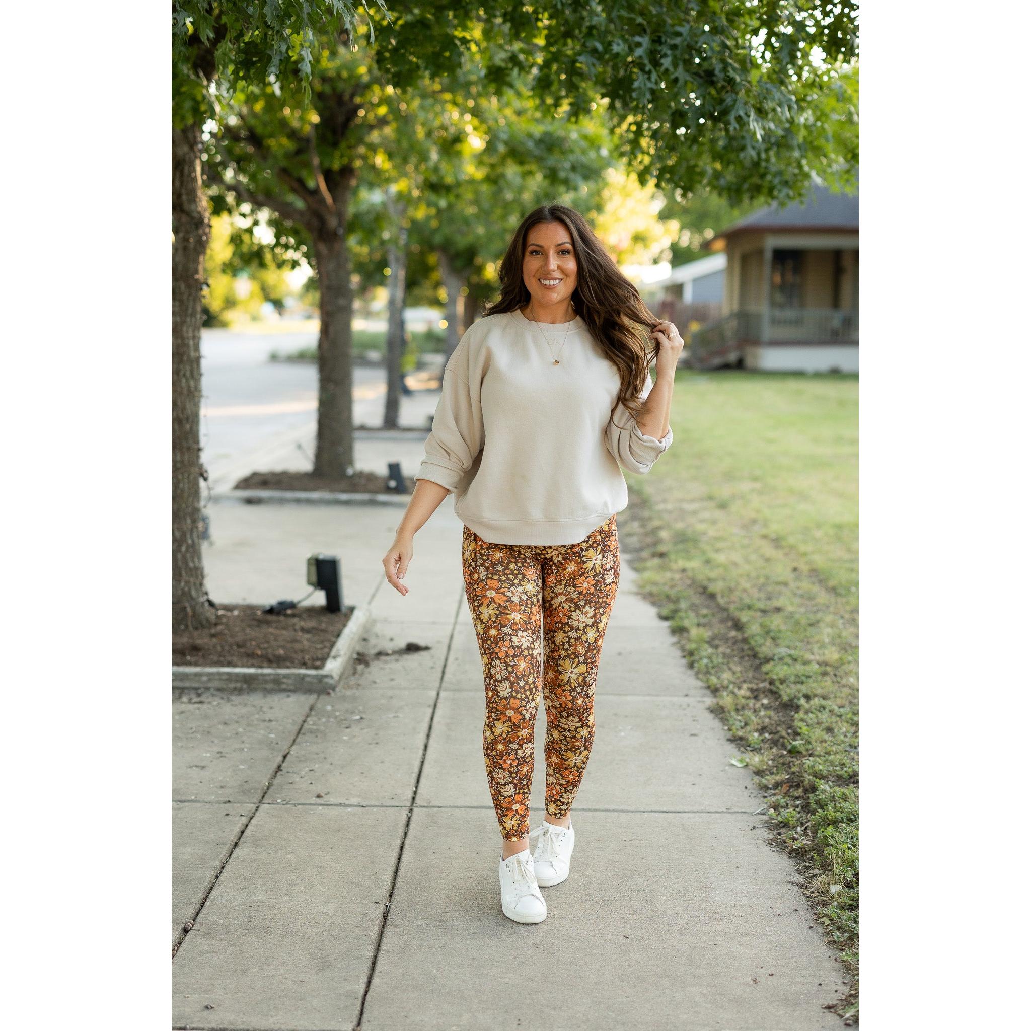 PreOrder |  The Autumn - Fall Leaves Leggings