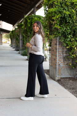 PreOrder | The Jenna - Comfy Wide Leg Fleece Sweatpants