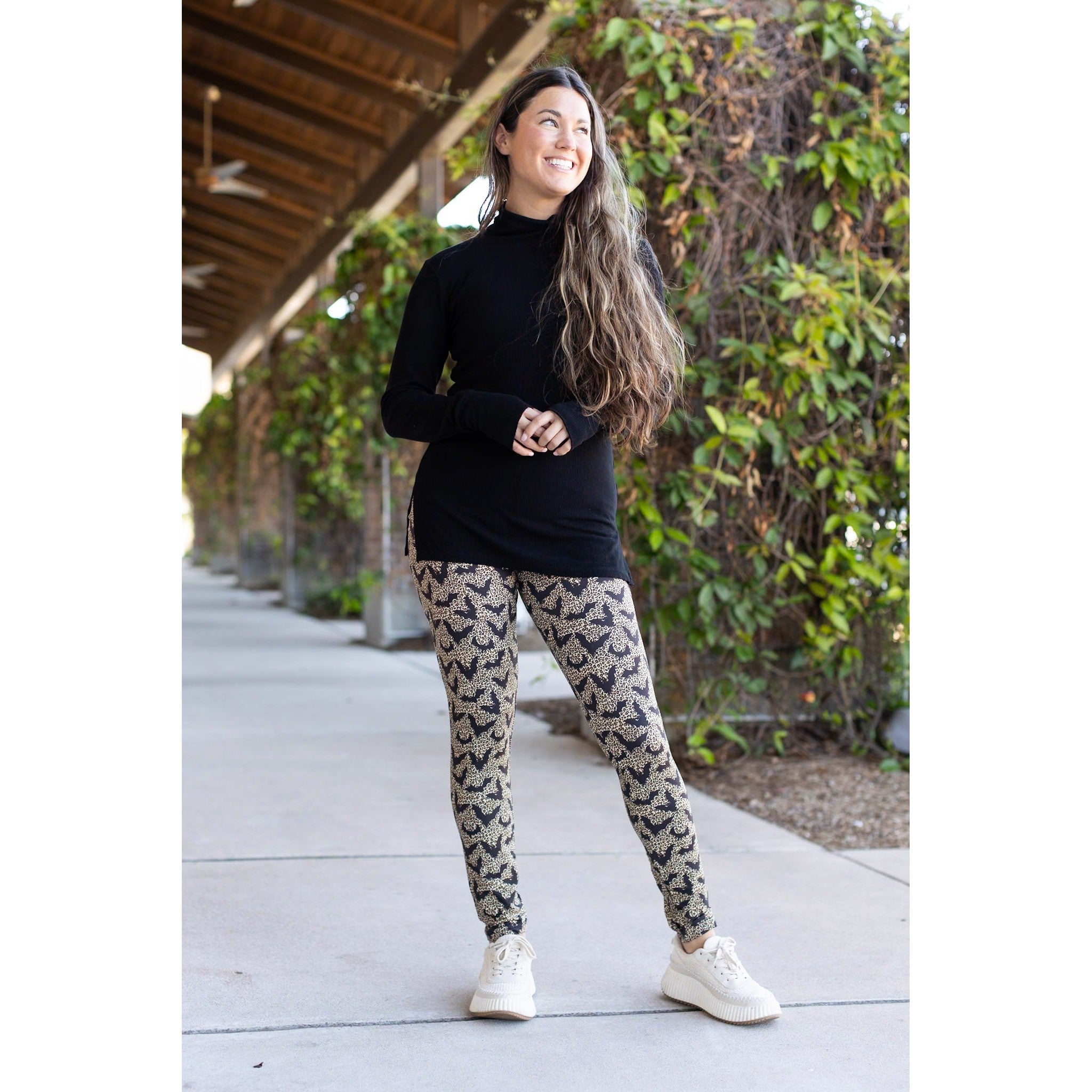 PreOrder | The Bianca - Leopard Bats Leggings